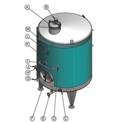 Fermentator Pentru Vinuri Albe Tip WF 